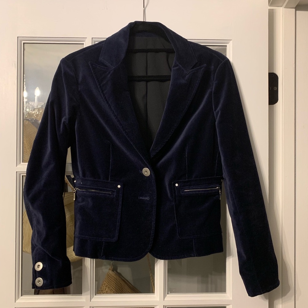 Velvet jacket